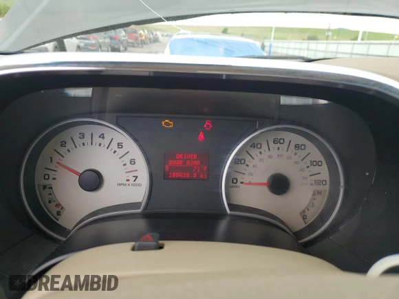 2007 Ford Explorer Eddie Bauer with VIN 1FMEU74817UB70871, listed as a Copart auction lot 60898745 with 185,620 mi miles and Salvage title. Bid and sale history available at DreamBid. Image 9.