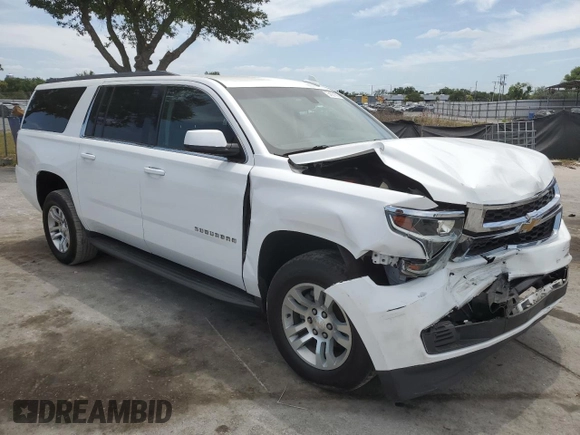 2018 Chevrolet Suburban LS z VIN 1GNSCGKC6JR379977, wystawiony jako Copart lot #54351685 z przebiegiem 138 574 mil mil oraz Szkoda całkowita • Salvage title. Historia ofert i sprzedaży dostępna na DreamBid. Obrazek 4.