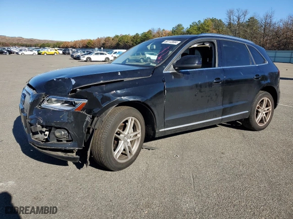 2014 Audi Q5 Premium Plus with VIN WA1LFAFP8EA117651, listed as a Copart auction lot 80112684 with 0 mi miles and Non Repairable. Bid and sale history available at carsss.com. Image 1.