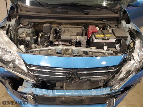2021 Mitsubishi Mirage ES with VIN ML32AUHJ8MH006939, listed as a Copart auction lot 47002325 with 8,955 mi miles and Salvage Title. Bid and sale history available at carsss.com. Image 11.
