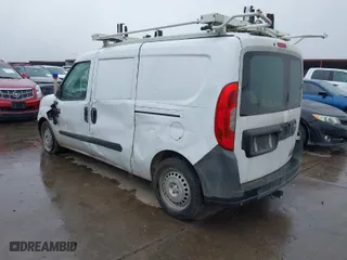 2016 Ram ProMaster City Cargo Van Tradesman with VIN ZFBERFAT5G6B58242, listed as a IAAI auction lot 41641165 with 165,220 mi miles. Bid and sale history available at carsss.com. Image 3.