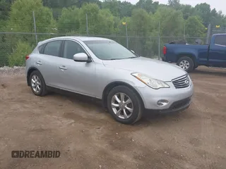 2008 Infiniti EX Journey z VIN JNKAJ09F18M357313, wystawiony jako IAAI lot #42515565 z przebiegiem 159 634 mil mil oraz . Historia ofert i sprzedaży dostępna na DreamBid. Obrazek 1.