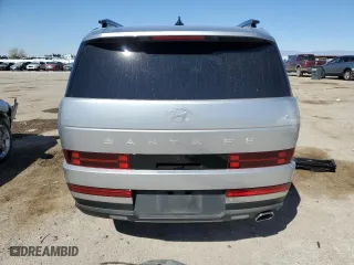 2024 Hyundai Santa Fe Limited with VIN 5NMP44GL3RH017107, listed as a Copart auction lot 47142385 with 21,754 mi miles and Salvage Title. Bid and sale history available at carsss.com. Image 6.