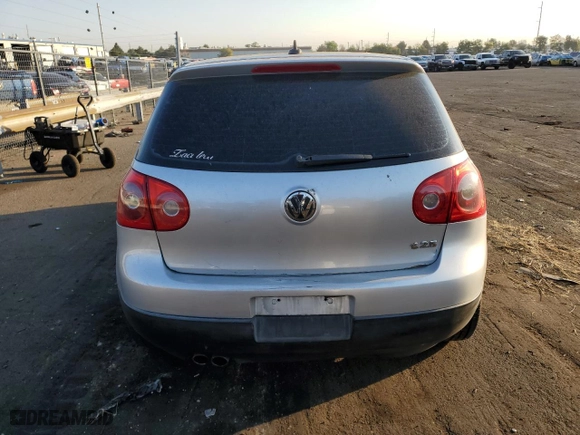 2007 Volkswagen Rabbit with VIN WVWDR91K87W171887, listed as a Copart auction lot 63050314 with 181,432 mi miles and Salvage Title. Bid and sale history available at carsss.com. Image 6.