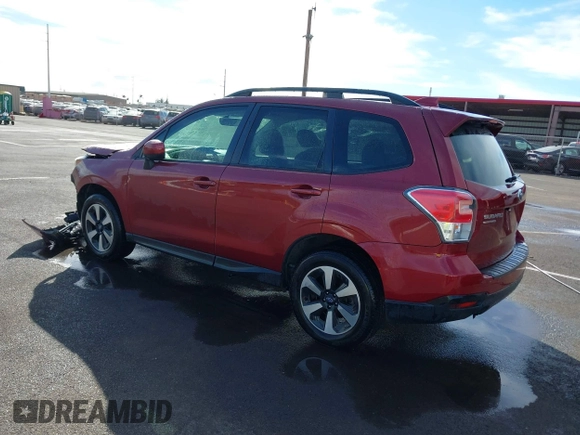 2017 Subaru Forester Premium with VIN JF2SJAEC6HG553514, listed as a IAAI auction lot 41365516 with 91,518 mi miles. Bid and sale history available at carsss.com. Image 3.
