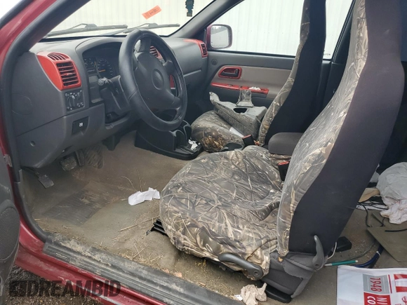 2005 GMC Canyon SLE Z71 with VIN 1GTDT196958121737, listed as a Copart auction lot 44645395 with 187,622 mi miles and Salvage Title. Bid and sale history available at carsss.com. Image 7.