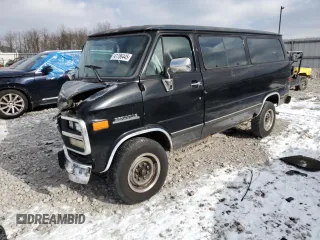 1994 Chevrolet Sportvan with VIN 1GAFG35K9RF184083, listed as a Copart auction lot 41786445 with Not Provided miles and Salvage Title. Bid and sale history available at carsss.com. Image 1.