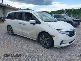 2022 Honda Odyssey Touring with VIN 5FNRL6H89NB041117, listed as a IAAI auction lot 42331884 with 139,034 mi miles and . Bid and sale history available at DreamBid. Image 1.
