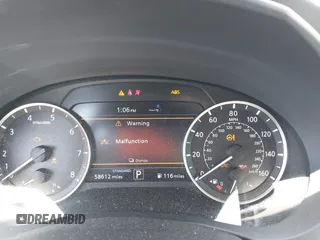 2019 Infiniti QX50 Luxe with VIN 3PCAJ5M13KF130893, listed as a IAAI auction lot 42023240 with 58,612 mi miles and . Bid and sale history available at DreamBid. Image 7.
