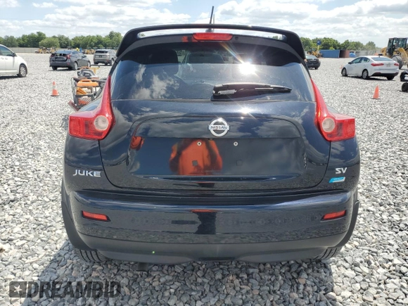 2014 Nissan Juke S with VIN JN8AF5MRXET352120, listed as a Copart auction lot 53323595 with 49,651 mi miles and Clean Title. Bid and sale history available at DreamBid. Image 6.