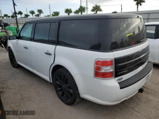 2017 Ford Flex Limited EcoBoost with VIN 2FMHK6DT6HBA12406, listed as a Copart auction lot 75587524 with 0 mi miles and Salvage Title. Bid and sale history available at carsss.com. Image 2.
