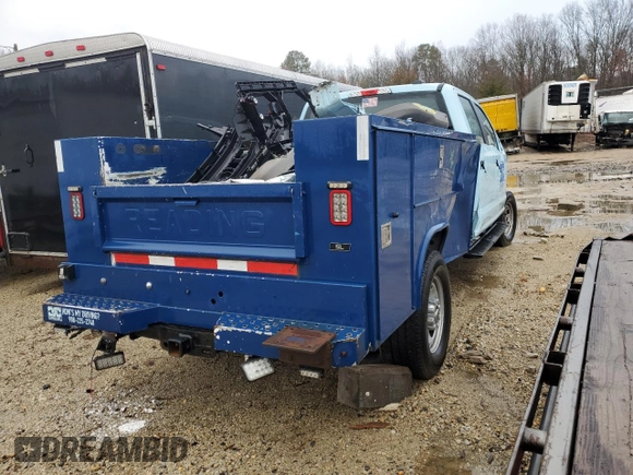 2020 Ford F-350 with VIN 1FD7W3B66LEC14106, listed as a Copart auction lot 53175195 with 63,281 mi miles and Salvage title. Bid and sale history available at DreamBid. Image 3.