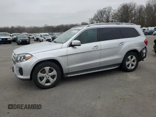 2017 Mercedes-Benz GLS 450 z VIN 4JGDF6EE9HA809960, wystawiony jako Copart lot #49313075 z przebiegiem 81 999 mil mil oraz Szkoda całkowita • Salvage title. Historia ofert i sprzedaży dostępna na DreamBid. Obrazek 1.