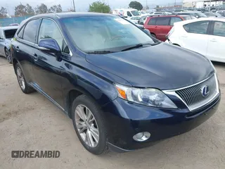 2010 Lexus RX 450h with VIN JTJBC1BA3A2024257, listed as a IAAI auction lot 42047795 with 240,558 mi miles and . Bid and sale history available at carsss.com. Image 1.