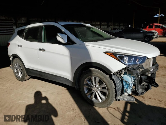 2018 Hyundai Santa Fe 2.0T с VIN 5NMZU4LA6JH077416, выставлен на аукционе Copart как лот 44680115 с пробегом 73 430 миль миль и Списание • Salvage title. История ставок и продаж доступна на DreamBid. Изображение 4.