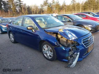 2015 Subaru Legacy 2.5i with VIN 4S3BNAA64F3073799, listed as a IAAI auction lot 41281724 with 118,145 mi miles. Bid and sale history available at carsss.com. Image 1.