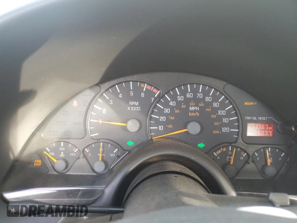 2001 Pontiac Firebird Firebird с VIN 2G2FS22K512146722, выставлен на аукционе Copart как лот 78501634 с пробегом 171 387 миль миль и Списание • Salvage title. История ставок и продаж доступна на DreamBid. Изображение 9.