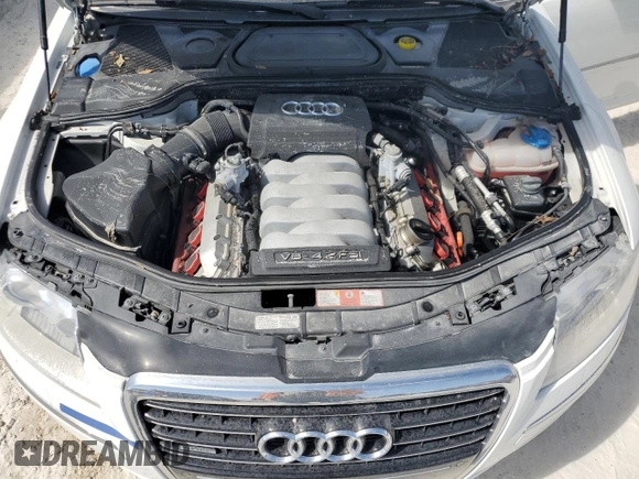 2009 Audi A8 L 4.2L with VIN WAUMV94E79N002967, listed as a Copart auction lot 76050044 with 0 mi miles and Non Repairable. Bid and sale history available at carsss.com. Image 11.
