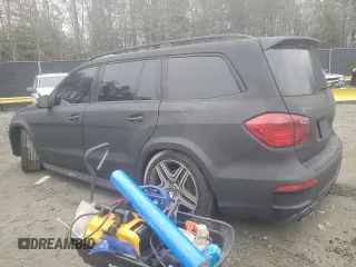 2016 Mercedes-Benz GL with VIN 4JGDF7EE1GA684408, listed as a Copart auction lot 84930854 with 39,004 mi miles and Salvage Title. Bid and sale history available at carsss.com. Image 2.