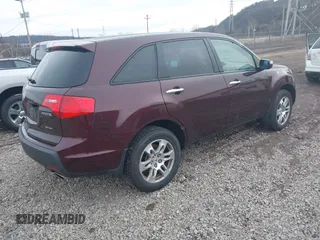 2009 Acura MDX Tech Pkg with VIN 2HNYD28679H510960, listed as a IAAI auction lot 41630843 with 129,126 mi miles. Bid and sale history available at carsss.com. Image 4.