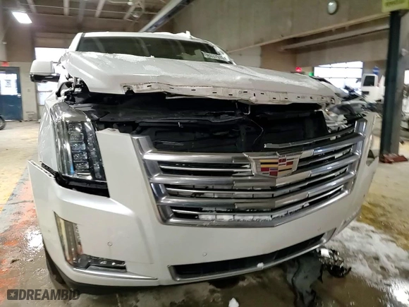 2017 Cadillac Escalade Platinum with VIN 1GYS4DKJ7HR387478, listed as a Copart auction lot 88037515 with 0 mi miles and Salvage Title. Bid and sale history available at carsss.com. Image 12.