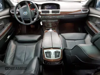2004 BMW 7 Series 745i with VIN WBAGL634X4DP70421, listed as a Copart auction lot 73309744 with 123,457 mi miles and Salvage Title. Bid and sale history available at carsss.com. Image 8.