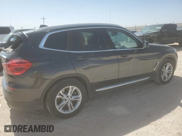 2019 BMW X3 sDrive30i with VIN 5UXTR7C52KLR52775, listed as a Copart auction lot 49080645 with 93,584 mi miles and Salvage Title. Bid and sale history available at carsss.com. Image 3.