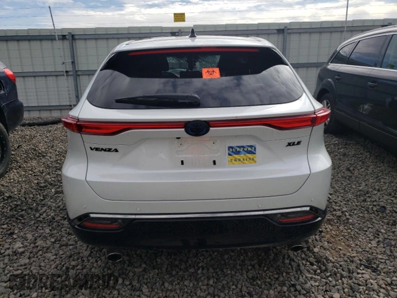 2023 Toyota Venza LE with VIN JTEAAAAHXPJ147518, listed as a Copart auction lot 71724614 with 0 mi miles and Salvage Title. Bid and sale history available at carsss.com. Image 6.