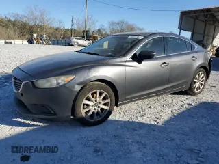 2014 Mazda 6 i Sport with VIN JM1GJ1U61E1156291, listed as a Copart auction lot 46307905 with 155,730 mi miles and Salvage Title. Bid and sale history available at carsss.com. Image 1.