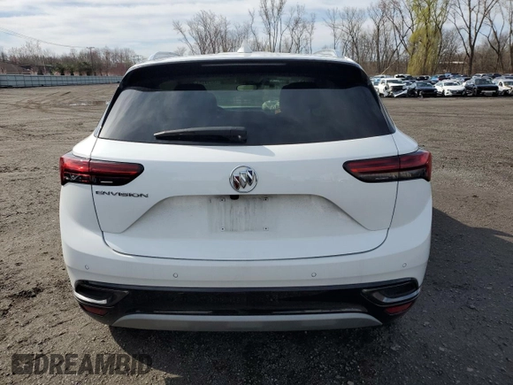2022 Buick Envision Preferred with VIN LRBAZLR44ND165226, listed as a Copart auction lot 53031645 with 41,562 mi miles and Salvage Title. Bid and sale history available at carsss.com. Image 6.