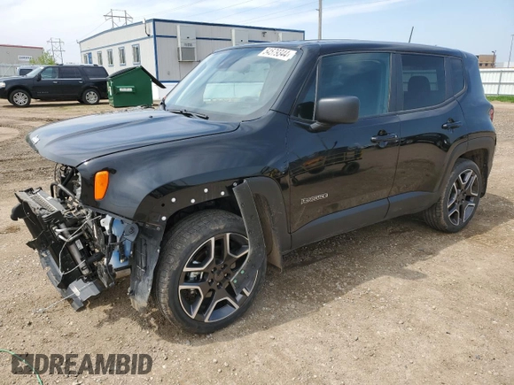 2021 Jeep Renegade Upland with VIN ZACNJDAB6MPN32408, listed as a Copart auction lot 54579344 with 16,471 mi miles and Non repairable. Bid and sale history available at DreamBid. Image 1.