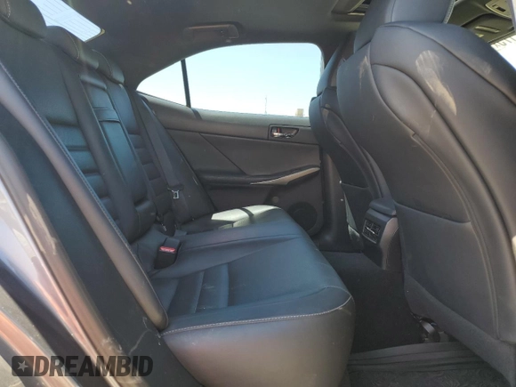 2015 Lexus IS 250 with VIN JTHBF1D25F5051478, listed as a Copart auction lot 57087175 with 105,255 mi miles and Salvage title. Bid and sale history available at DreamBid. Image 10.