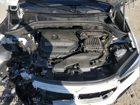 2021 BMW X1 xDrive28i with VIN WBXJG9C07M5U27350, listed as a Copart auction lot 48637295 with 22,202 mi miles and Salvage Title. Bid and sale history available at carsss.com. Image 12.