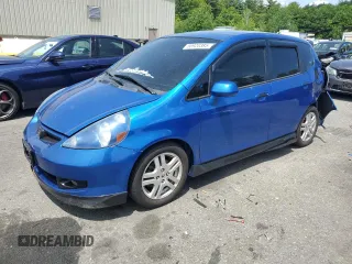 2008 Honda Fit Sport z VIN JHMGD38658S024113, wystawiony jako Copart lot #58920385 z przebiegiem 168 058 mil mil oraz Szkoda całkowita • Salvage title. Historia ofert i sprzedaży dostępna na DreamBid. Obrazek 1.