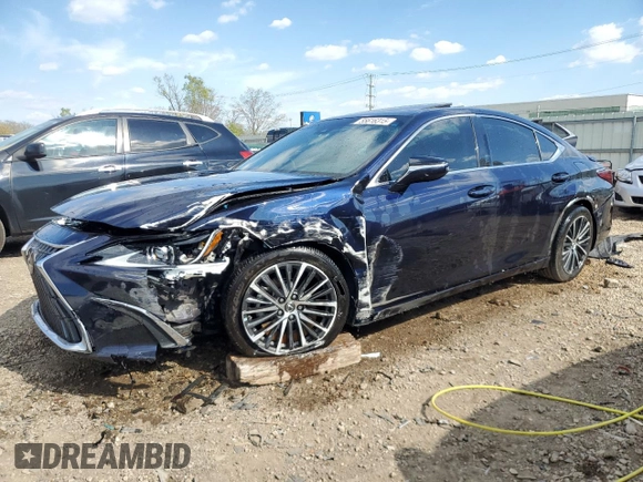 2022 Lexus ES 250 with VIN 58AD11D16NU008728, listed as a Copart auction lot 62880365 with 92,857 mi miles and Salvage title. Bid and sale history available at DreamBid. Image 1.
