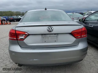 2013 Volkswagen Passat SE with VIN 1VWBP7A35DC044292, listed as a Copart auction lot 49357094 with 123,659 mi miles and Salvage Title. Bid and sale history available at carsss.com. Image 6.
