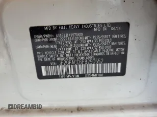 2014 Subaru Crosstrek Premium with VIN JF2GPACC6E8290552, listed as a Copart auction lot 58564385 with 117,626 mi miles and Salvage title. Bid and sale history available at DreamBid. Image 13.