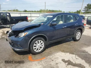 2015 Nissan Rogue SV with VIN KNMAT2MT6FP551478, listed as a Copart auction lot 51217215 with 47,083 mi miles and Salvage Title. Bid and sale history available at DreamBid. Image 1.