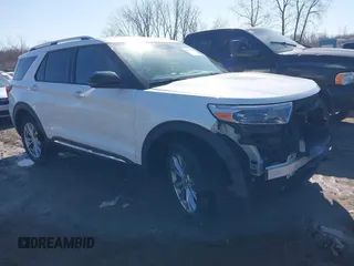 2020 Ford Explorer Limited with VIN 1FMSK8FH5LGA02400, listed as a IAAI auction lot 41769829 with 74,788 mi miles. Bid and sale history available at carsss.com. Image 1.