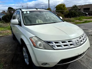 2004 Nissan Murano SL with VIN JN8AZ08T94W218762, listed as a Copart auction lot 50212215 with 155,151 mi miles and Clean Title. Bid and sale history available at DreamBid. Image 1.
