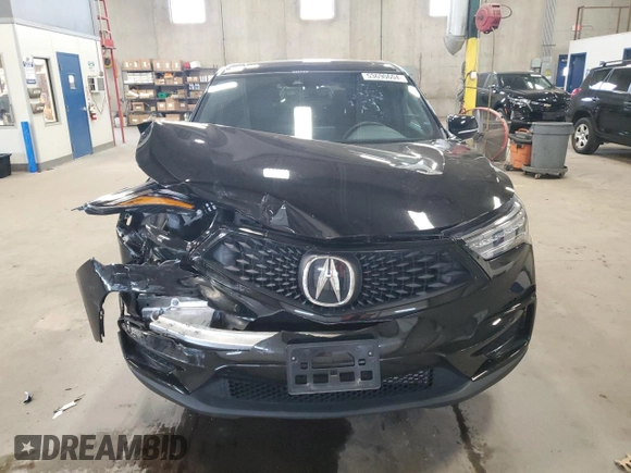 2021 Acura RDX w/A-Spec Package with VIN 5J8TC2H68ML013397, listed as a Copart auction lot 53690604 with 16,931 mi miles. Bid and sale history available at carsss.com. Image 5.
