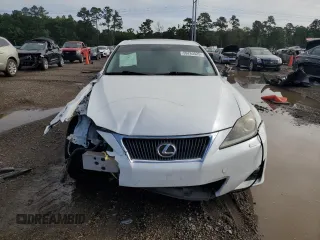 2012 Lexus IS 350 with VIN JTHBE5C26C5029741, listed as a Copart auction lot 59763525 with 112,834 mi miles and Salvage title. Bid and sale history available at DreamBid. Image 5.