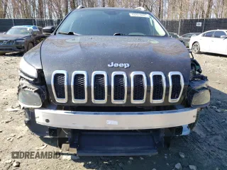 2016 Jeep Cherokee Overland with VIN 1C4PJLJB1GW342657, listed as a Copart auction lot 48873885 with 123,074 mi miles and Salvage title. Bid and sale history available at DreamBid. Image 5.