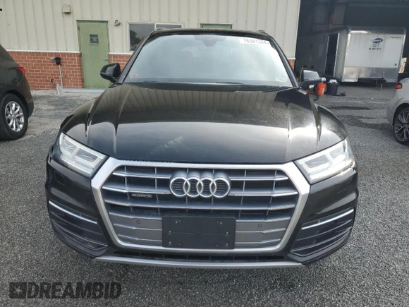 2019 Audi Q5 Premium Plus with VIN WA1BNAFY3K2076956, listed as a Copart auction lot 76381344 with 114,110 mi miles and Non Repairable. Bid and sale history available at carsss.com. Image 5.