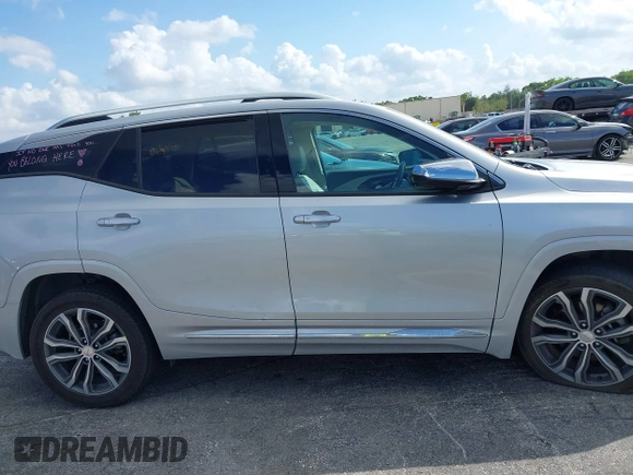 2020 GMC Terrain Denali with VIN 3GKALSEX2LL303192, listed as a IAAI auction lot 41731925 with 103,453 mi miles and . Bid and sale history available at DreamBid. Image 13.
