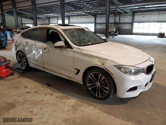 2015 BMW 3 Series Gran Turismo 335i xDrive with VIN WBA3X9C56FD868829, listed as a Copart auction lot 55909614 with NaN miles and Salvage Title. Bid and sale history available at carsss.com. Image 4.