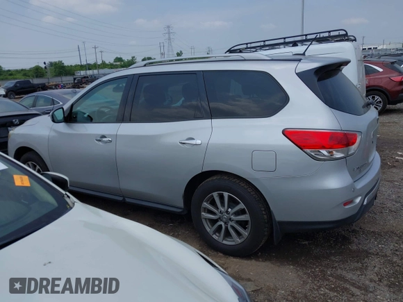 2015 Nissan Pathfinder Platinum with VIN 5N1AR2MM4FC696576, listed as a IAAI auction lot 42501667 with 248,268 mi miles and . Bid and sale history available at DreamBid. Image 14.