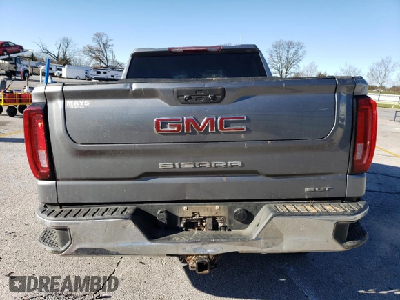 2021 GMC Sierra 1500 SLT z VIN 3GTU9DED7MG359633, wystawiony jako Copart lot #81780304 z przebiegiem 91 379 mil mil oraz Szkoda całkowita • Salvage title. Historia ofert i sprzedaży dostępna na DreamBid. Obrazek 6.