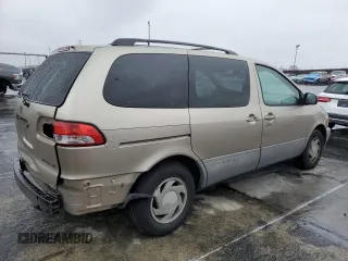 2001 Toyota Sienna LE with VIN 4T3ZF13C61U360050, listed as a Copart auction lot 49151345 with 225,181 mi miles and Salvage Title. Bid and sale history available at carsss.com. Image 3.
