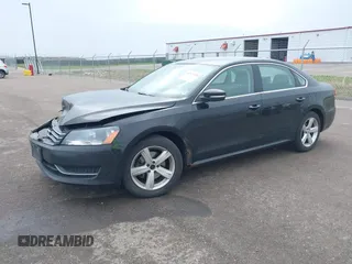 2013 Volkswagen Passat SE with VIN 1VWBP7A31DC017929, listed as a IAAI auction lot 42174320 with 169,596 mi miles and . Bid and sale history available at DreamBid. Image 2.